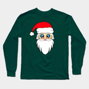 Funny Santa Claus Beard Long Sleeve T-Shirt